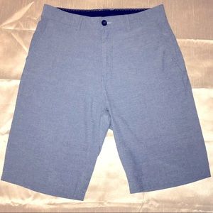 Blue Premium Hybrid Chino Walk Short by Hethcode - Size: 30